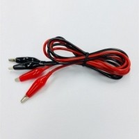 GSH-03310 (1000mm, 2PCS)_Black+Red 악어클립 - 악어클립