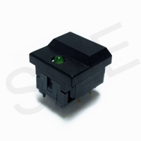 HONYONE PB86-B1 블랙바디 레드LED 그린LED  푸쉬 버튼 LED스위치 수량별 차등