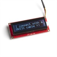 LCD-16397 SparkFun 16x2 SerLCD - RGB Text (Qwiic)