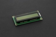 FIT0128 Basic 16x2 Character LCD - Black on Yellow 5V