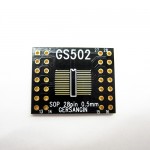 GS502 SOP 28 - 0.5mm 변환기판
