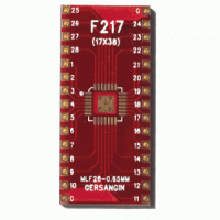 F217 MLF28 0.65MM 변환기판