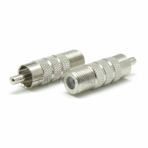 F-RCA-GFM - F type female to RCA male Adapter