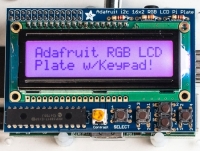 A1109 Adafruit RGB Positive 16x2 LCD+Keypad Kit for Raspberry Pi