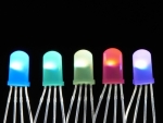 A1938 NeoPixel Diffused 5mm Through-Hole LED - 5 Pack