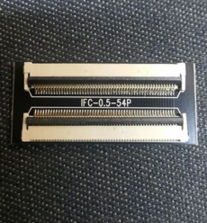 IFC-0.5-54P 0.5mm 간격 54핀 FFC GENDER FFC ADAPTOR