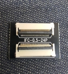 IFC-0.5-24P 0.5mm 간격 24핀 FFC GENDER FFC ADAPTOR