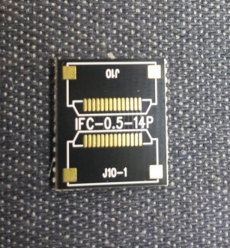IFC-0.5-14P 0.5mm 간격 14핀 FFC GENDER FFC ADAPTOR