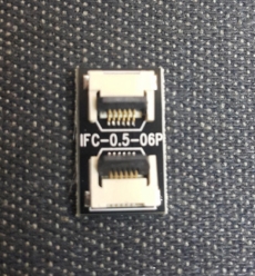IFC-0.5-06P 0.5mm 간격 6핀 FFC GENDER FFC ADAPTOR