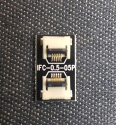 IFC-0.5-05P 0.5mm 간격 5핀 FFC GENDER FFC ADAPTOR