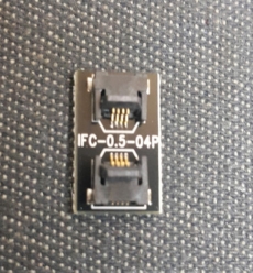 IFC-0.5-04P 0.5mm 간격 4핀 FFC GENDER FFC ADAPTOR