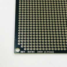 RB11 80×160 보급형 원형만능기판 단면