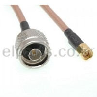 SMA male to M male RG400 cable 1meter