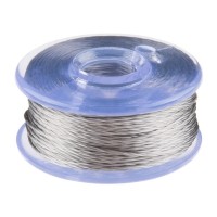 DEV-13814 Conductive Thread Bobbin - 12m (Smooth, Stainless Steel)