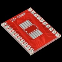 BOB-00499 SparkFun SSOP to DIP Adapter - 20-Pin
