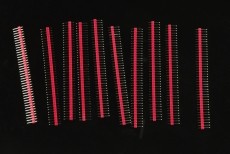 FIT0084-R 0.1″ (2.54 mm) Arduino Male Pin Headers (Straight Red 10PCS)
