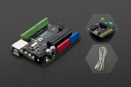 DFR0216-2 DFRduino UNO R3 with IO Expansion Shield and USB Cable A-B