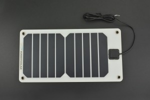 FIT0600 Semi Flexible Monocrystalline Solar Panel (5V 1A)