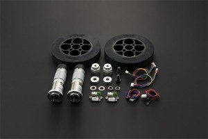 KIT0085 Rubber Wheel & Motor Kit