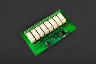 DFR0235 8 Channel Relay Module (USB-RLY 16, Up to 16Amp)