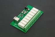 DFR0146 8 Channel Relay Module (RJ45-RLY16, Up to 16Amp)