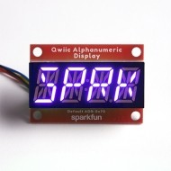 COM-16918 SparkFun Qwiic Alphanumeric Display - Purple