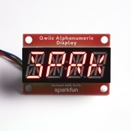 COM-16916 SparkFun Qwiic Alphanumeric Display - Red
