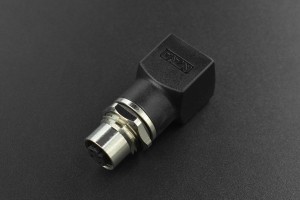 FIT0853 RJ45 Female to M12 4 Pin Female Adapter