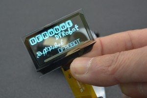 DFROBOT DFR0934 1.51 inch OLED Transparent Display with Converter (Breakout)
