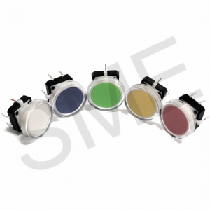 TS-G010-C55 원형 택트 LED 5가지 컬러 스위치