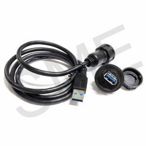 YU-USB3 20파이 소켓 케이블 세트 방수 커넥터CNLINKO