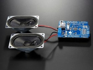 Adafruit Music Maker MP3 Shield for Arduino w/3W Stereo Amp - v1.0