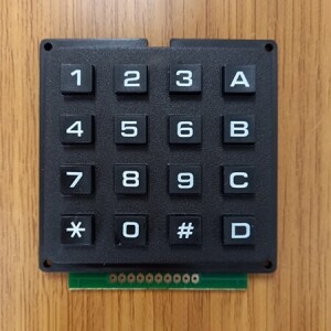 LOGICCAMP PN-BSK16B 16-버튼 스위치 (16-키패드) - (4X4)