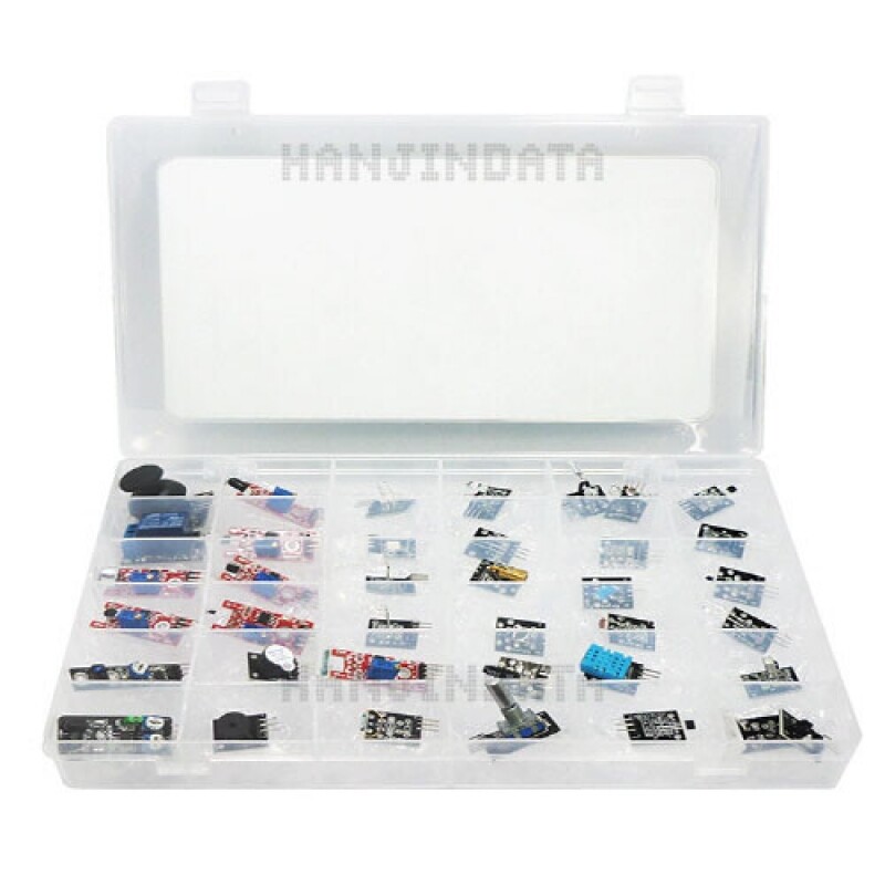 한진데이타 초보자용 아두이노 37종 센서키트(Arduino Sensor Kit) (P1267)