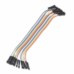 PRT-12796 점퍼와이어 F/F 150mm(Jumper Wires-Connected 6inch F/F, 20 pack)
