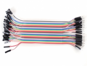 A826 점퍼와이어 M/F 150mm(Female/Male 'Extension' Jumper Wires - 40 x 6inch 150mm)