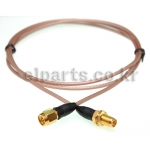 SMA-M/F CABLE - SMA male to female RG316 cable
