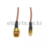 SMA male to MCX male RG316 cable 1mete