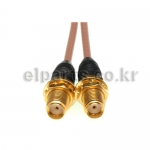 SMA F/F CABLE RG316 1M - SMA female to Female RG316 cable 1meter
