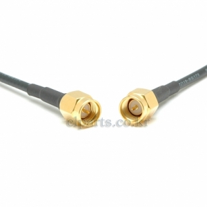 SMA M/M CABLE RG174 1M - SMA male to male RG174 cable 1meter