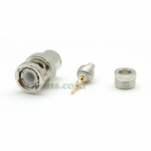 BNC-CSM-58-02 - BNC male RG58 cable screw type connector