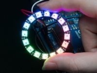 A1463 NeoPixel Ring - 16 x 5050 RGB LED with Integrated Drivers