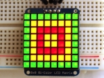 A902 Adafruit Bicolor LED Square Pixel Matrix with I2C Backpack